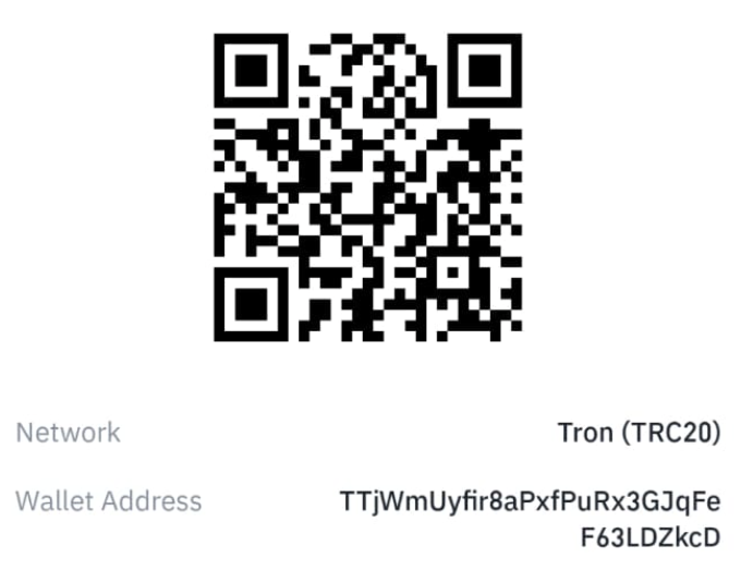 USDT QR Code